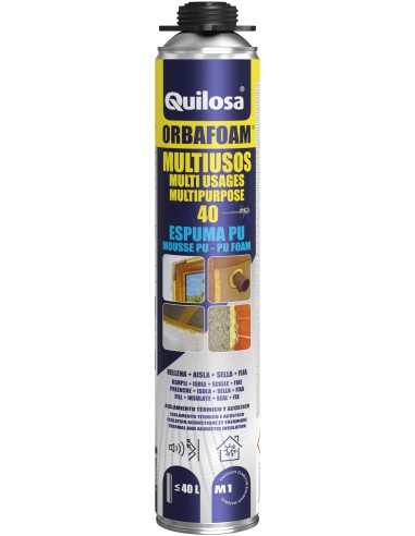 QUILOSA MULTIUSOS ESPUMA PU PISTOLA 700 ML