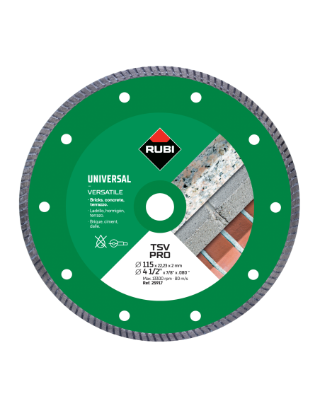 DISCO DIAMANTE TSV 115 MM PRO