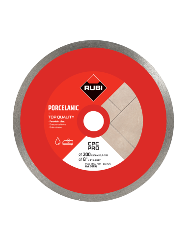 DISCO C/H 200 PRO DISCO DIAMANTE BANDA CONTINUA PORCELANICO