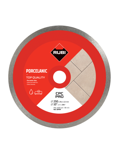 DISCO C/H 250 CPC PRO BANDA CONTINUA PORCELANICO