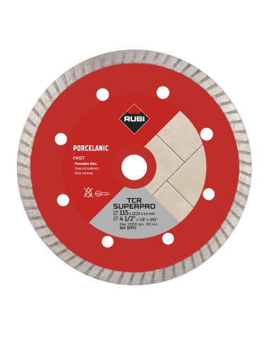 DISCO TURBO 115 TCR SUPERPRO BANDA CONTINUA