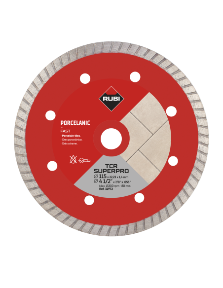 DISCO TURBO 115 TCR SUPERPRO BANDA CONTINUA