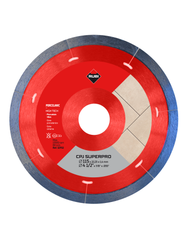 DISCO Diamante gres porcelÄnico J-SLOT CPJ 115 SUPERPRO