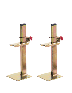 JUEGO SOPORTES REGLA 30 CM.