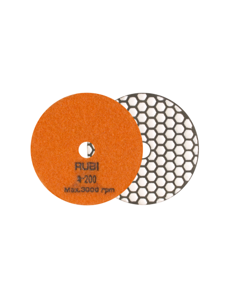 DISCO PULIDO DIAM. SECO å100 MM GR.200