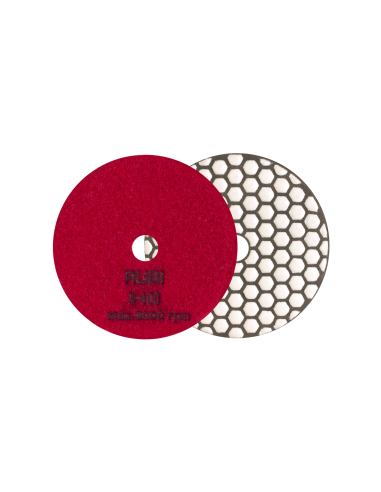 DISCO PULIDO DIAM. SECO å100 MM GR. 400