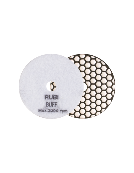 DISCO PULIDO DIAM. SECO å100MM BUFF BL.