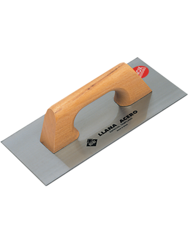 LLANA LISA MAN.MADERA ACERO 30CMS. 65950