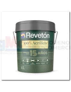 REVETON 100% ACRILICO LISO EXTRAMATE 15LTS