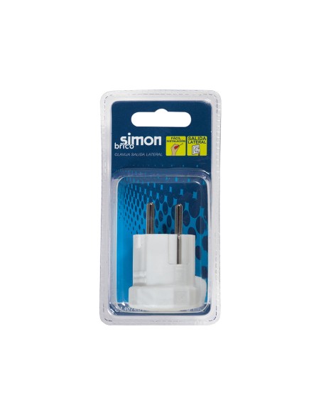 CLAVIJA 10/16A.TT.LATERAL BLANCA