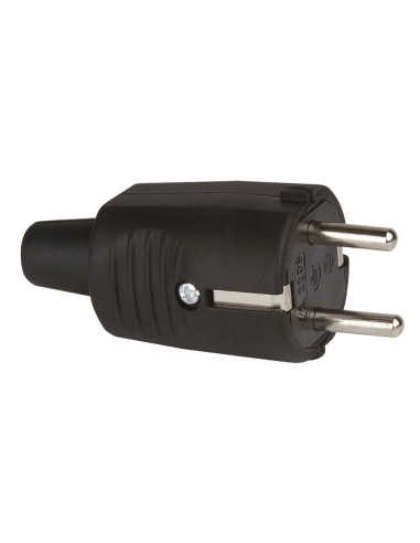 CLAVIJA PVC 10/16A TT.L.NEGRA