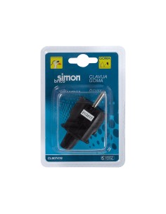 CLAVIJA PVC 10/16A TT.L.NEGRA 2