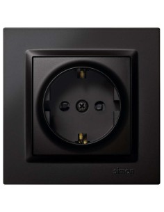 ENCHUFE SCHUKO GRAFITO S10