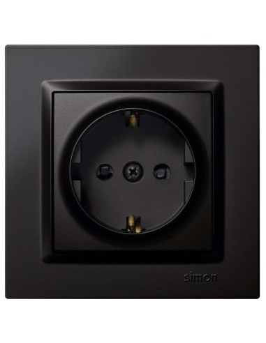 ENCHUFE SCHUKO GRAFITO S10