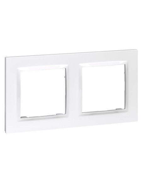 MARCO 2 ELEMENTOS BLANCO SERIE 10