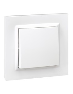 PULSADOR BLANCO SERIE 10