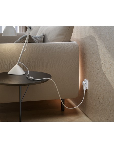 PORTALAMPARAS E27 TERMOPLASTICO BLANCO