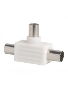 CONECTOR 2 MACHOS + 1 HEMBRA EN T