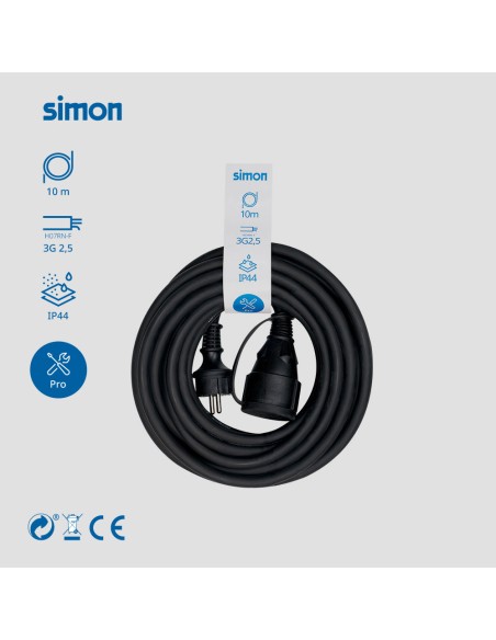 PROLONGADOR PRO H07RN-F,3G2.5 10M