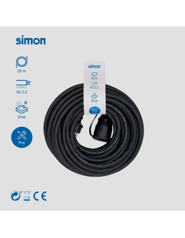 PROLONGADOR PRO H07RN-F,3G2.5 20M