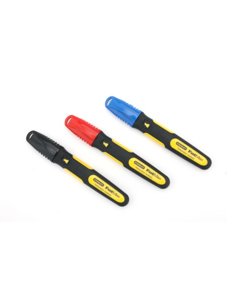 MARCADOR FATMAX PUNTA BISELADA - BLISTER 3 UDS (NEGRO, ROJO, AZUL) (LAPICES Y MA