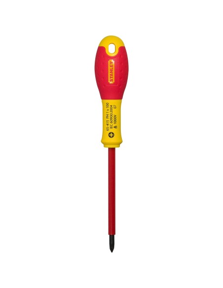 DESTORNILLADOR DE ELECTRICISTA AISLADO FATMAX PHILLIPS PH1X100MM