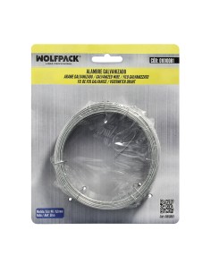 Alambre Galvanizado 0,90mm / 4 (Rollo 50 metros)