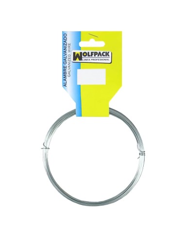 Alambre Galvanizado (Rollo 50 gramos) Nº10/1,5 mm.