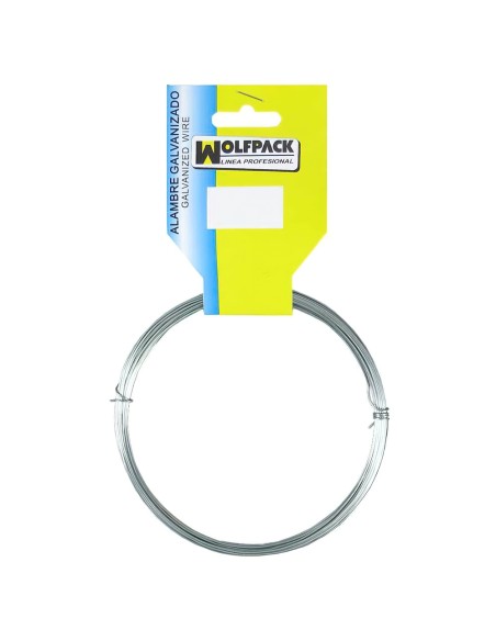 Alambre Galvanizado (Rollo 50 gramos) Nº12/1,8 mm.