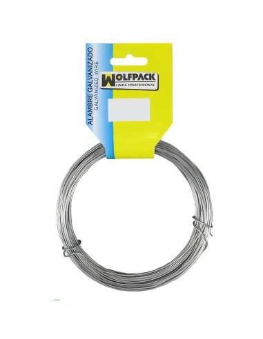 Alambre Galvanizado (Rollo 250 gramos) Nº 4/0,9 mm.