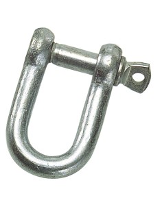 Grillete Recto Galvanizado 25 mm. 1" Uso Domestico