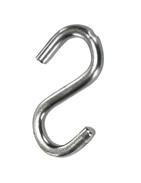 Gancho "S" Hierro Zincado 60 mm. "Uso Doméstico"