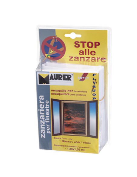 Kit Mosquitos Maurer Negro Ventana 130x150 cm