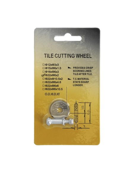 Rodel Recambio Cortazulejos LDL 22x6x2mm