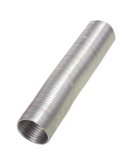 Tubo Aluminio Compacto Gris Ø 120 mm. / 5 metros