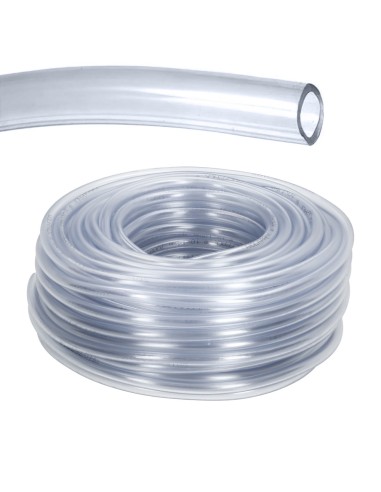 Manguera Transparente Nivel 12x16 mm. Rollo 50 metros