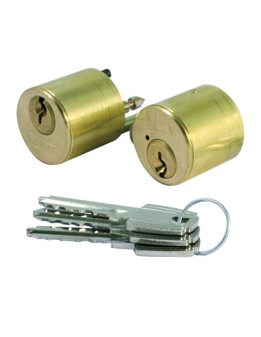 Cilindro Tesa Redondo 5000 /26x26/28 Latonado