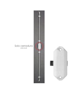 Cerradura Falleba Sin Llave 93/ Blanco