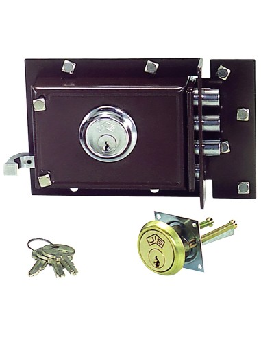 Cerradura Jis 229 8x12/ Derecha