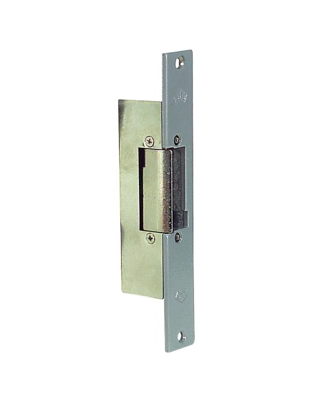 Cerradura Electrica Jis 12 Voltios 812-901G Frente Gris