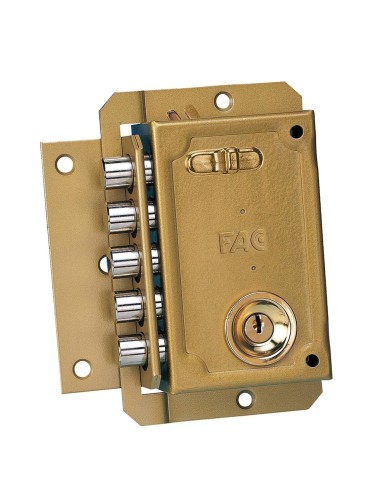 Cerradura Fac S 90 Pintada Izquierda