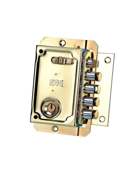 Cerradura Fac S 90 Dorada Derecha
