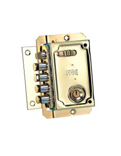 Cerradura Fac S 90 Dorada Izquierda