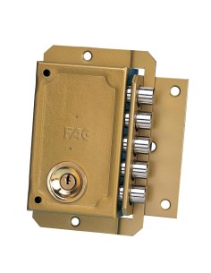 Cerradura Fac S 90/c Pintada Derecha