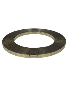 Bisagra Piano Hierro Latonado 32 mm. Rollo 50 Metros