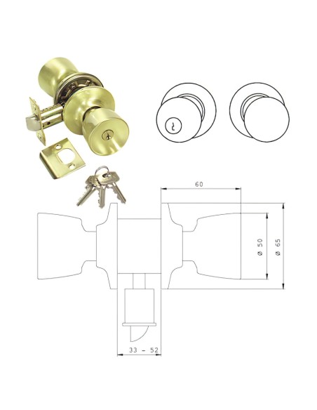 Pomo Tesa 3502-LM/60/70