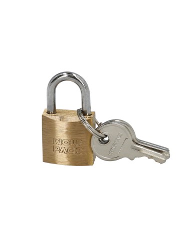 Candado Laton Arco Normal 20 mm.