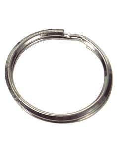 Anilla Llavero Niquelada 2,1x32x27 mm. (Bolsa 200 Unidades)
