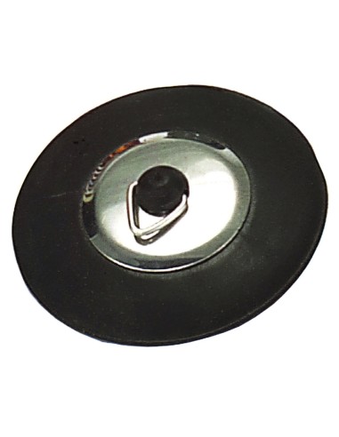 Tapon Goma Tipo Roca Con Pestaña 44 mm.