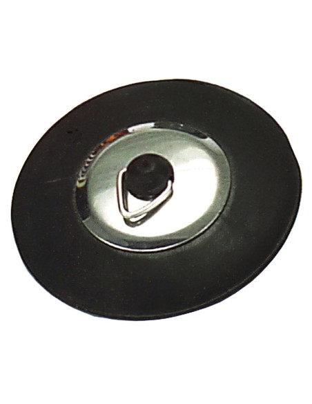 Tapon Goma Tipo Roca Con Pestaña 44 mm.